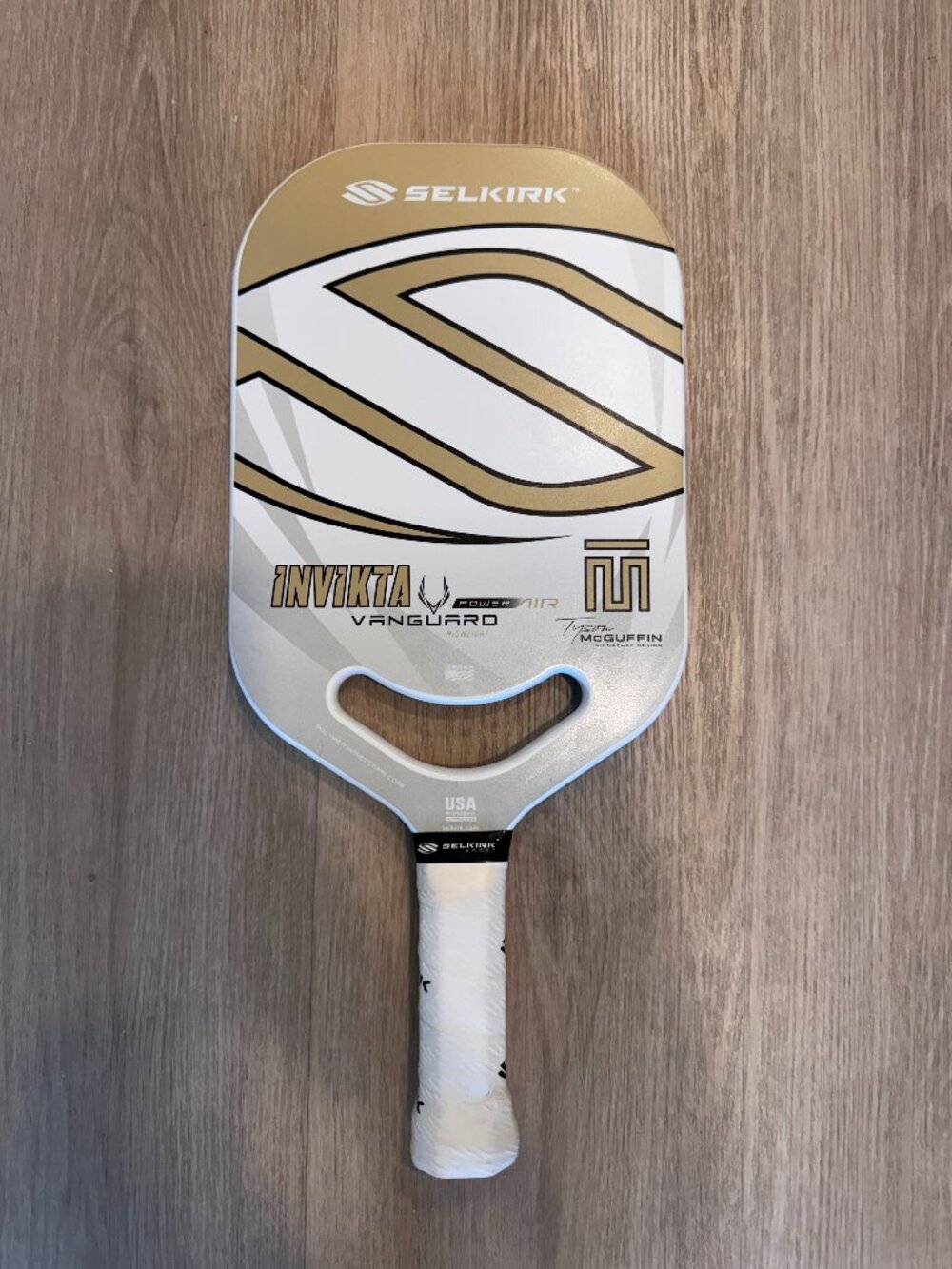 Selkirk Vanguard Power Air Invikta Tyson McGuffin Pickleball Paddle NEW